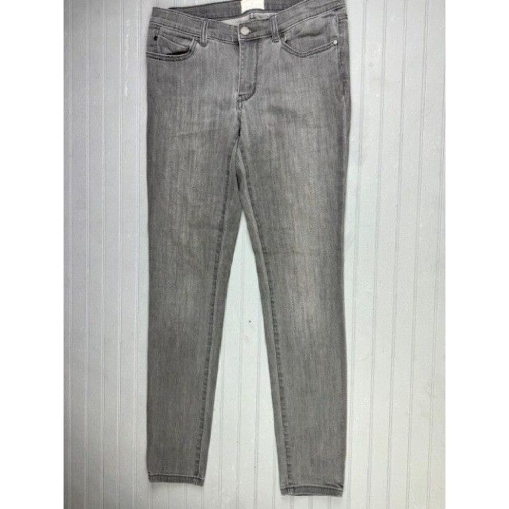 Caslon Size 27 Womens Jeans Gray Skinny Low Rise Stretch